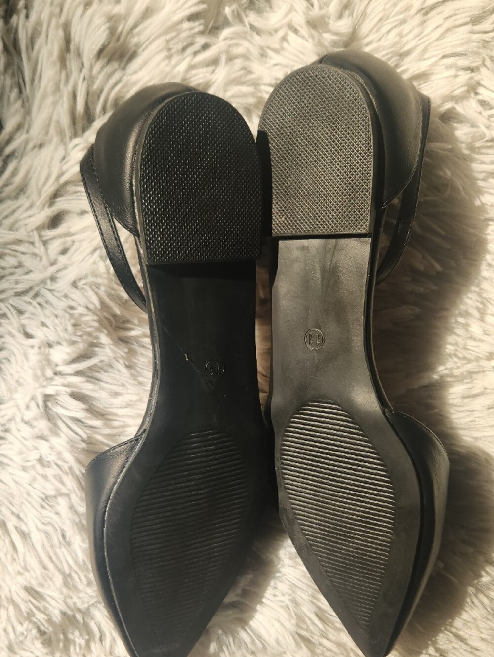 NWT Journee Collection Reba Buckle Pointed Toe Ballet Flats REBA Size 11 - Picture 5 of 7